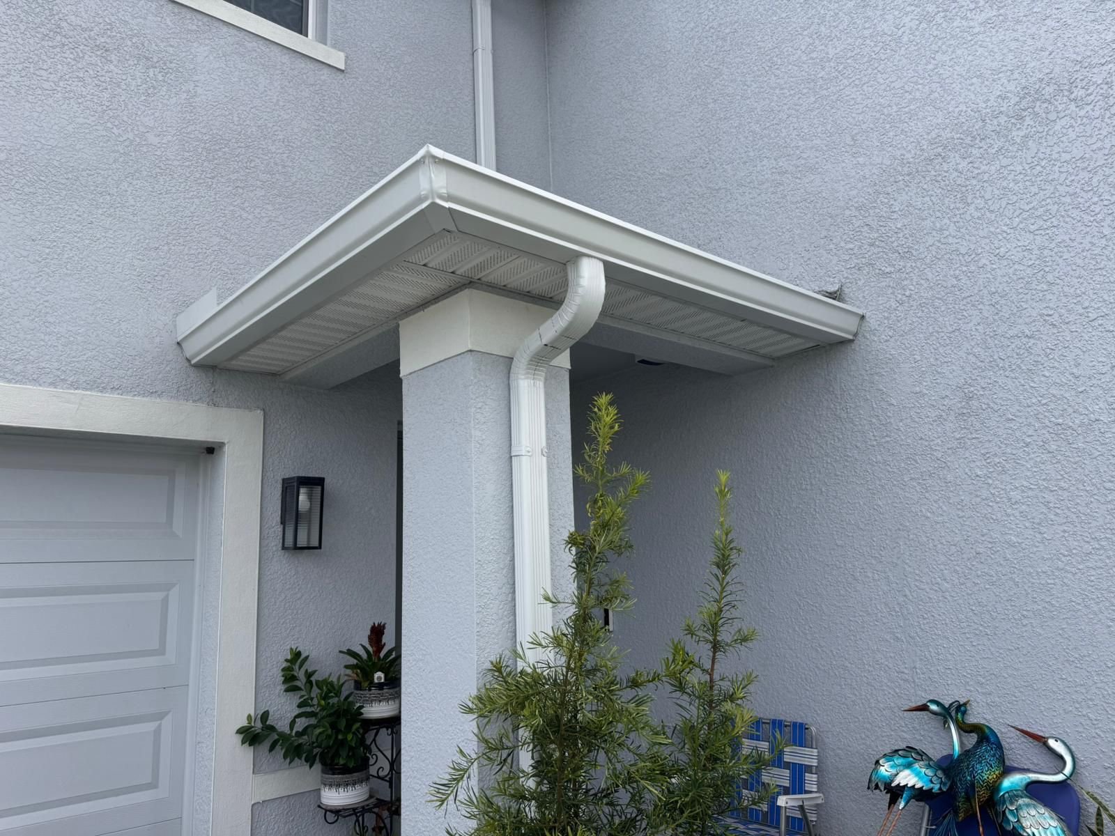 Completed gutter installation project 2