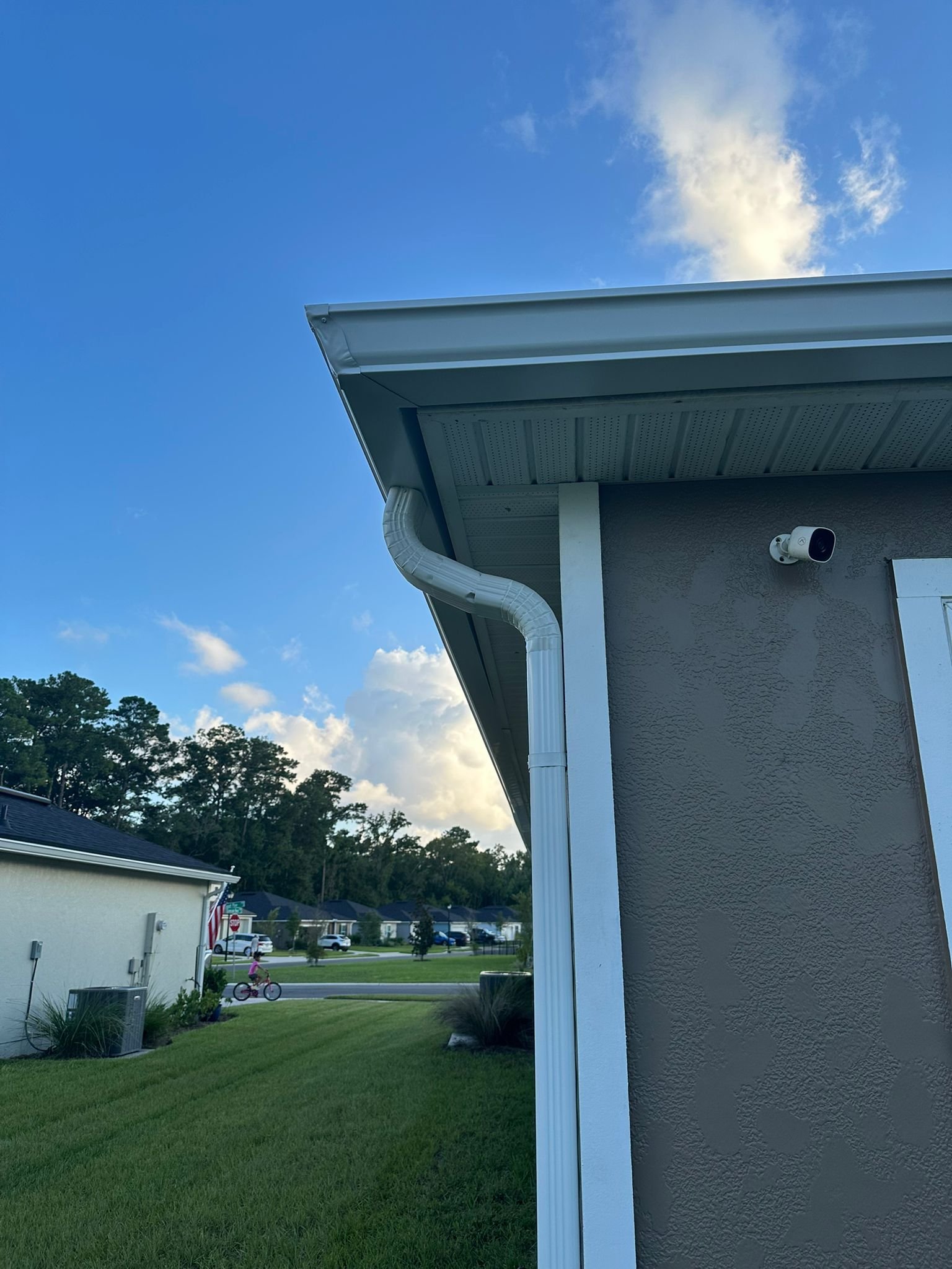 Completed gutter installation project 5