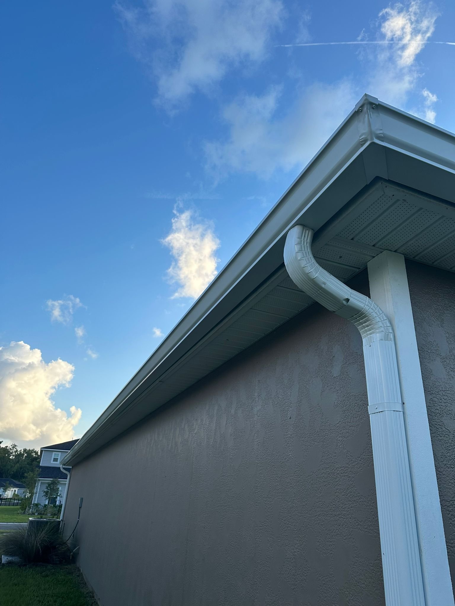 Completed gutter installation project 6